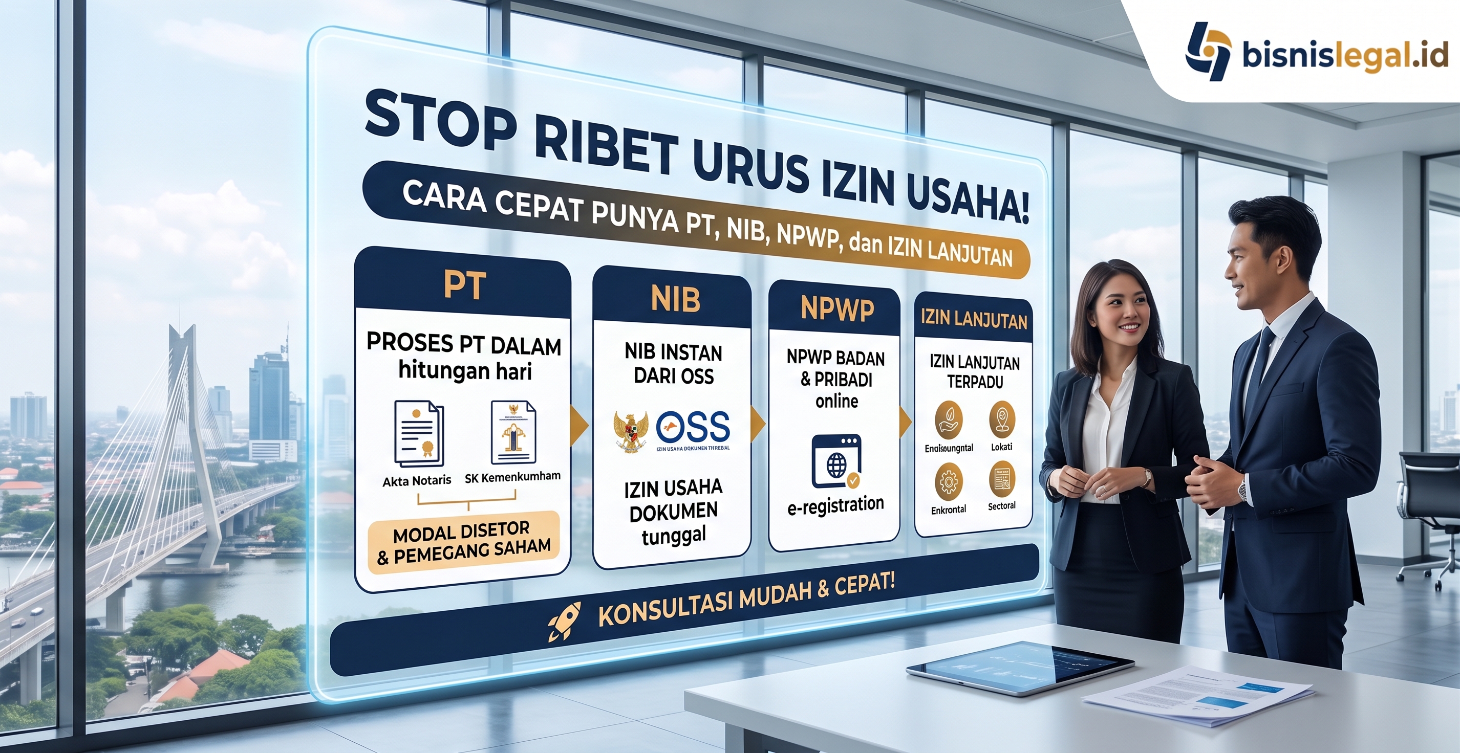 Stop Ribet Urus Izin Usaha! Ini Cara Cepat Punya PT, NIB, NPWP, dan Izin Lanjutan