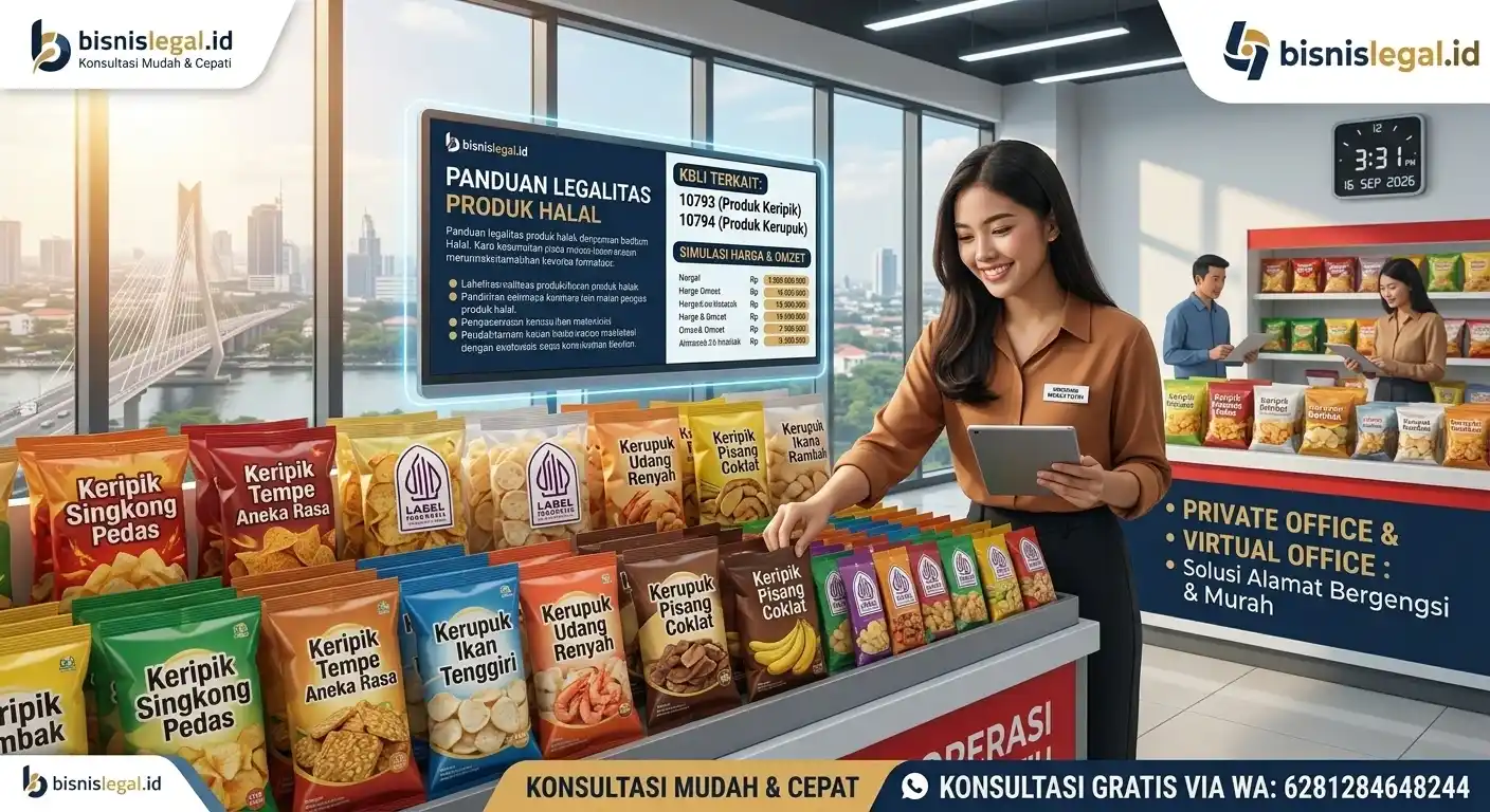 Sertifikasi Halal Keripik & Kerupuk 2026
